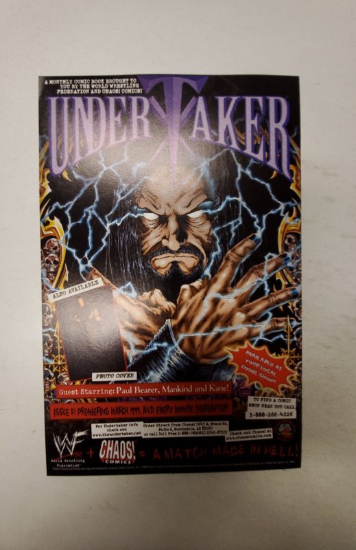 Undertaker #0 (1999) NM Chaos! Comic Book J699