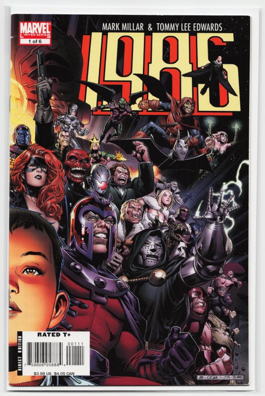 1985 #1 Villains Cover (2008) Iron Man [Key Issue]