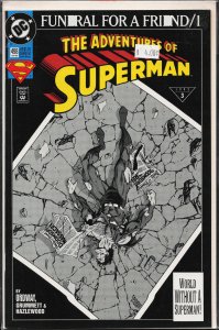 Adventures of Superman #498 (1993) Superman