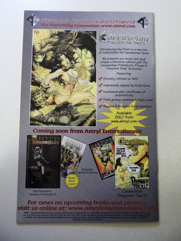 Cavewoman: Prehistoric Pinups #5 (2007) VF Condition