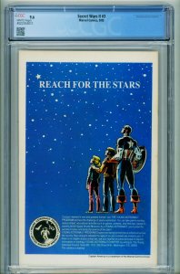 SECRET WARS II #3 CGC 9.6--1985--1st full BEYONDER--4022354011