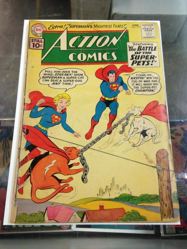 Action Comics 277 GD-/GD (June 1961)