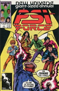 Psi-Force Annual #1 FN ; Marvel | New Universe