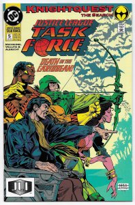 Justice League Task Force #5 Batman Knightquest Tie-In (1993) ITC218