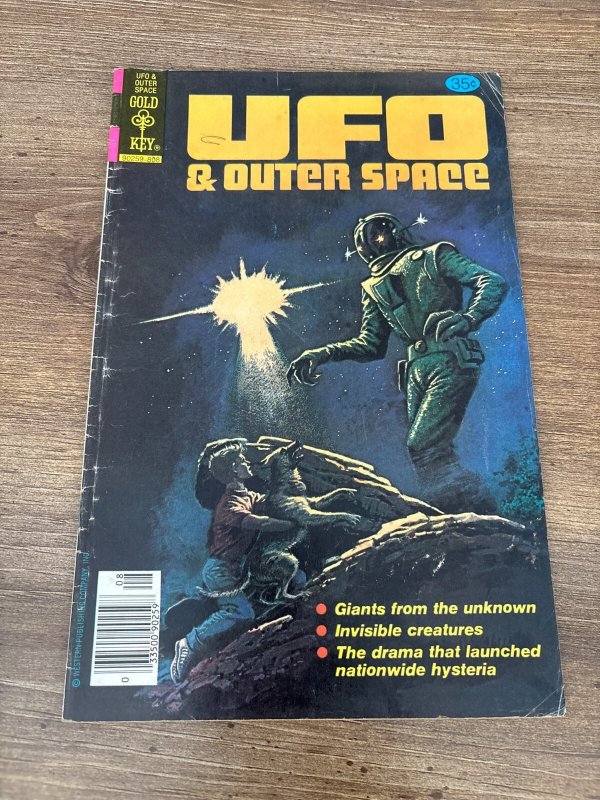 UFO & Outer Space # 16 VG/FN Gold Key Comic Book Sci-Fi 15 J369
