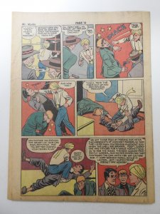 The Spirit #205 (1944) Newsprint Comic Insert Rare!