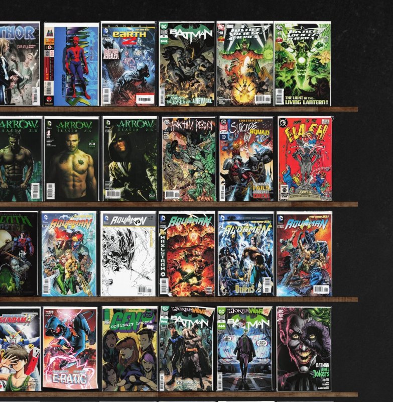 Huge Lot 150+ Comics with Aquaman, Adventures Of Superman & More!