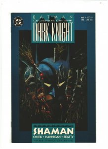 Batman Legends of the Dark Knight #2 NM- 9.2 DC Comics 1989 Shaman