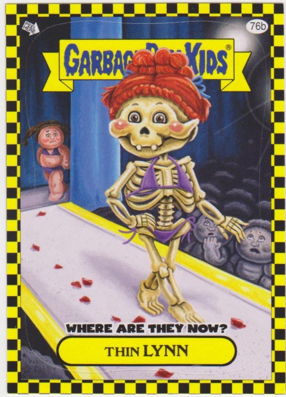 2010 Garbage Pail Kids  #76b- Thin Lynn