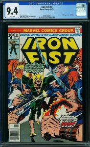 Iron Fist #9 (1976) CGC 9.4 NM