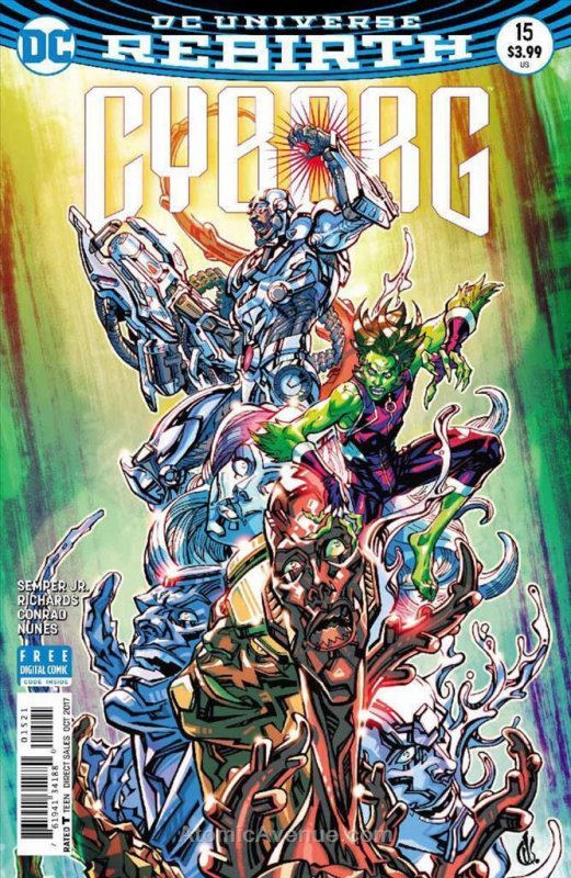 Cyborg (2nd Series) #15A VF; DC | we combine shipping 