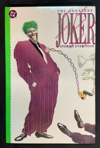 THE GREATEST JOKER STORIES EVER TOLD HARDCOVER 1ST PRINTING NM