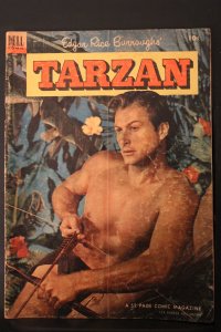 Edgar Rice Burroughs' Tarzan #46 (1953) Affordable-Grade VG+ Photo Cover...