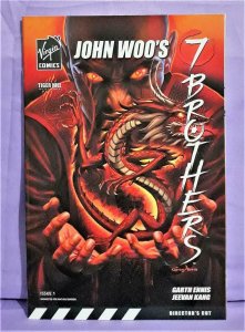 Garth Ennis JOHN WOO's 7 BROTHERS #1 - 5 Greg Horn #1 Variant (Virgin, 2007)!