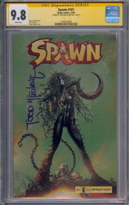 SPAWN #141 CGC 9.8 SS SIGNED MCFARLANE FULL SIGNATURE WHITE PAGES