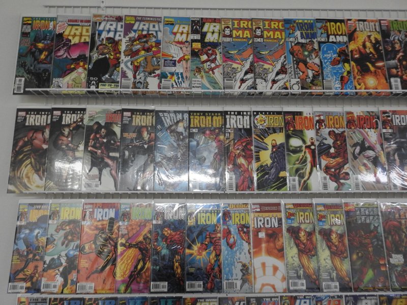 Huge Lot 140+ All Iron Man Comics!!! Avg VF Condition!
