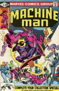 Machine Man #19 Direct Edition (1981)1st of Jack O'Latern Comic Book VG 4.0