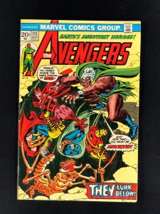 The Avengers #115 (1973) VG Avengers/Defenders War