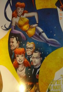 SILK SPECTRE BEFORE WATCHMEN Promo Poster, 11 x 17, 2012, DC Connor Cooke Unused