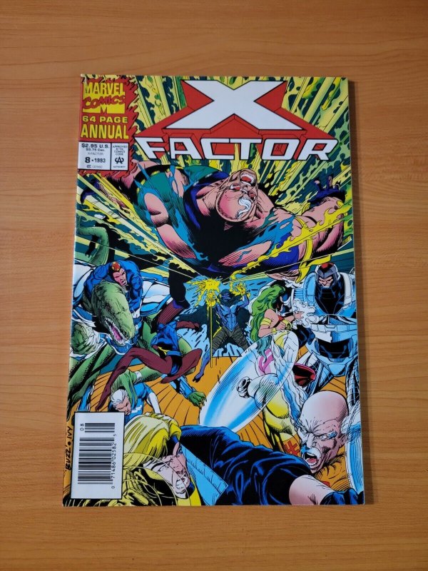 X-Factor Annual #8 Newsstand Variant ~ NEAR MINT NM ~ 1993 Marvel Comics
