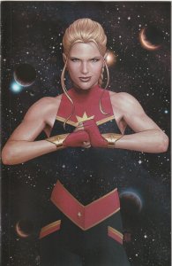 Captain Marvel # 1 Negative Space 2nd Print Variant NM 2023 [U5]