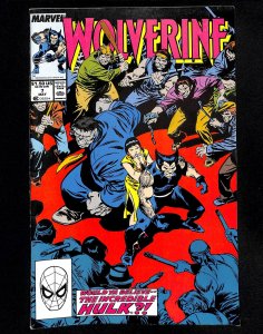 Wolverine (1988) #7 Incredible Hulk!