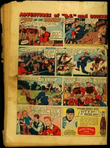 Scribbly Comics #2 1948- Shark Prank cover- DC Comics POOR