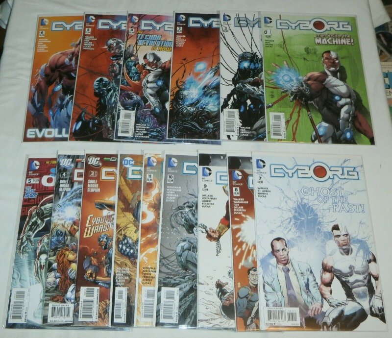 Cyborg (V1, 2015) #1-12, DC Special #2.3, Secret Origins #5 (set of 15) Reis