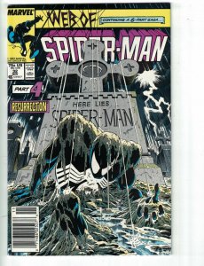 Web of Spider-Man, The #32 (Mark Jewelers) VF; Marvel | save on shipping - detai