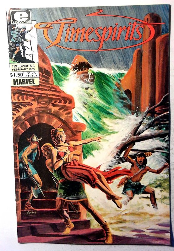 Timespirits #3 (1985) Epic Comics 1st Print Comic Book