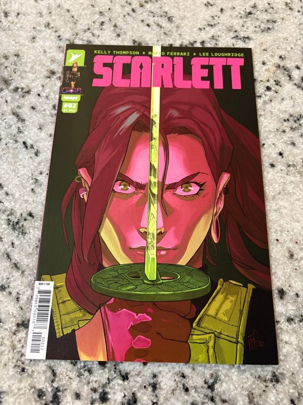 Lot Of 5 Scarlett Image Skybound Comic Books # 1 2 3 4 5 NM 1st Prints 6 J424