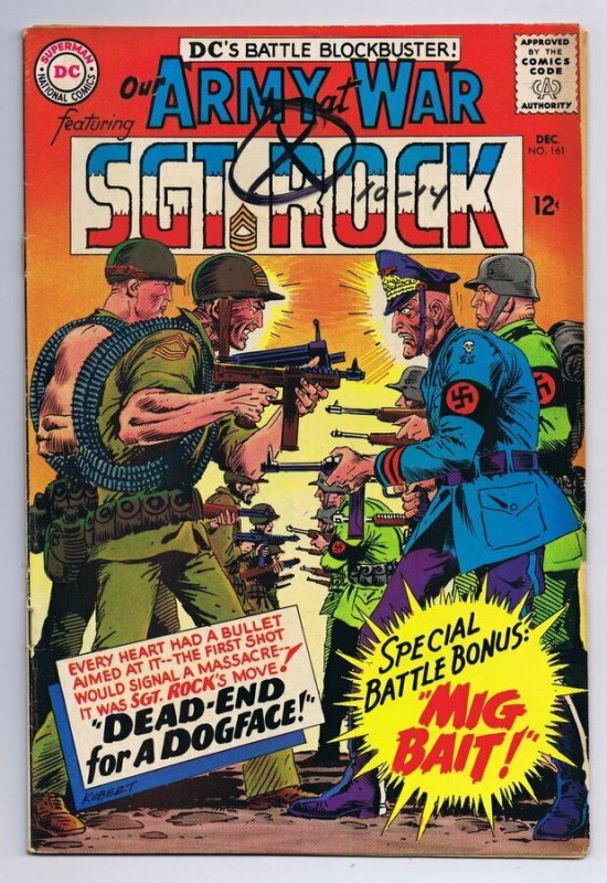 Our Army at War #161 ORIGINAL Vintage 1965 DC Comics Sgt Rock