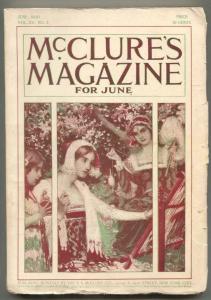 McClures Pulp June 1900-Teddy Roosevelt- FN-