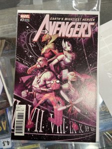 Avengers #3 1:25 Tedesco Variant 2017  Hard to Find!