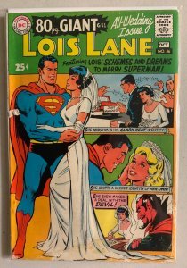 Superman's Girlfriend Lois Lane #86 DC (3.0 GD/VG water damage) (1968)