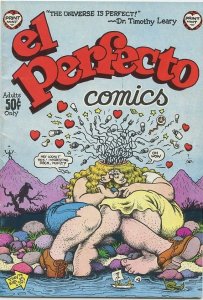 EL PERFECTO COMICS (Print Mint) First Printing. Robert Crumb. Very Fine plus!