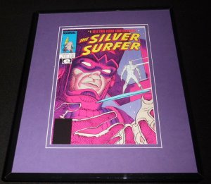 Silver Surfer Ltd Series #1 Framed 11x14 Repro Cover Display Galactus