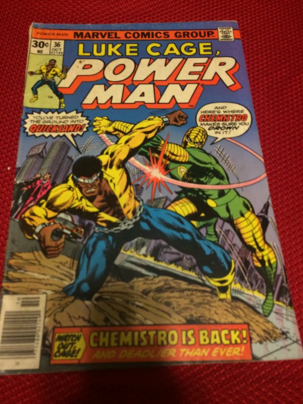 Power Man #36 Marvel (1976) FN+