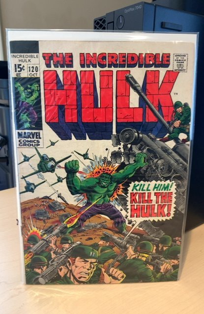 The Incredible Hulk #120 (1969) 5.0 VG/FN