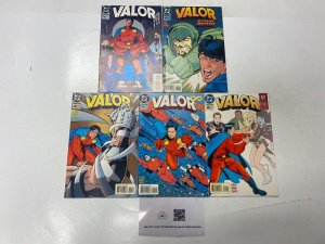 5 Valor DC comic books #18 19 20 21 22 23 KM21