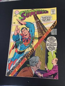 Superman #208 (1968) Neil Adams cover! Mid high grade key! FN+ Wow!