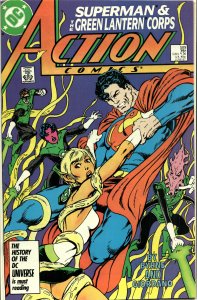 Action Comics #589 (1987) Green Lantern Corps