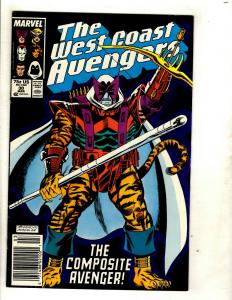 12 West Coast Avengers Marvel Comics # 26 28 29 30 33 35 41 42 44 48 49 50 WS12 