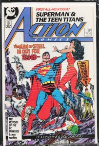 Action Comics #584 (1987) Teen Titans