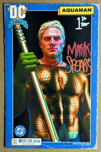 AQUAMAN #7 DC COMICS 2025 SIGNED/REMARKED MARK SPEARS VARIANT 1ST SIGNED NM