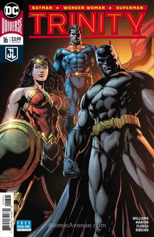 Trinity (2nd Series) #16A VF; DC | save on shipping - details inside