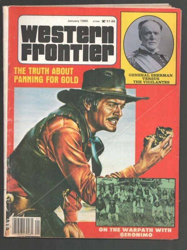 Western Frontier 1/1980-G.C. London-Vigilantes vs General Sherman-On the warp...