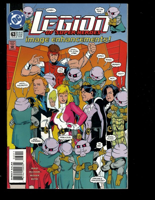 12 Legion Of Super-Heroes DC Comics #58 59 60 61 0 62 63 64 65 66 67 68 GK33