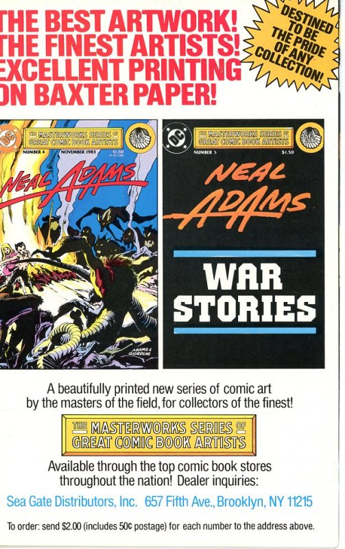 Frazetta / Wrightson Masterworks Lot - All 3 Issues VF - 1983