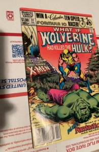 What If? #31 (1982)Wolverine Vs Hulk-retelling Origin